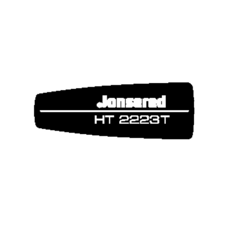 Decal 5789096-02 nel gruppo I Pezzi Di Ricambio / Pezzi di ricambio Övriga Reservdelar / Pezzi di ricambio Jonsered Häcksaxar / Pezzi di ricambio Jonsered HT2223T presso GPLSHOP (5789096-02)