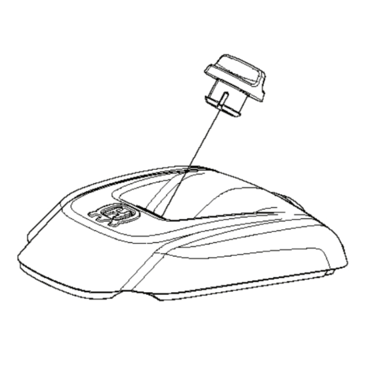 Coperchio Filtro Aria 5793120-01 nel gruppo I Pezzi Di Ricambio / Pezzi di ricambio Motoseghe / Pezzi di ricambio Husqvarna 439 presso GPLSHOP (5793120-01)