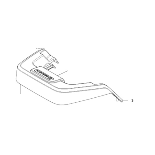 Cover charging station nel gruppo I Pezzi Di Ricambio Robot Tagliaerba / Pezzi di ricambio Gardena R70Li / Gardena R70Li - 2013 presso GPLSHOP (5793923-01)