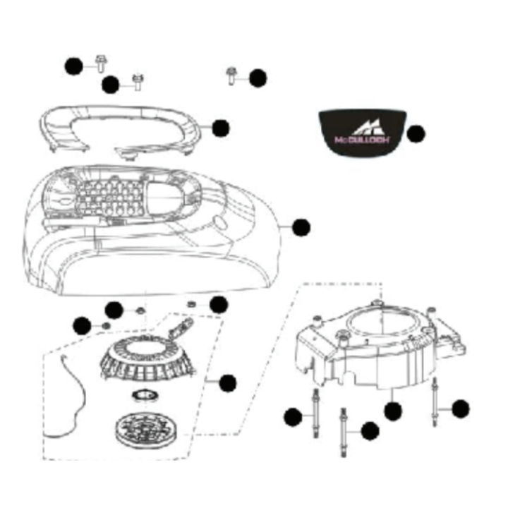 Kit Copertura/Avviamento 5798202-03 nel gruppo  presso GPLSHOP (5798202-03)