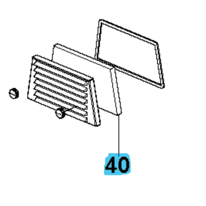 Filtro Dell'Aria 5798723-01 nel gruppo  presso GPLSHOP (5798723-01)