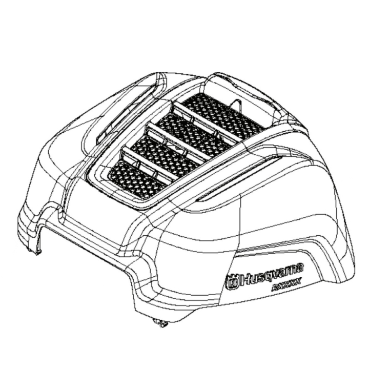 Alloggiamento nel gruppo I Pezzi Di Ricambio / Pezzi di ricambio Rider / Pezzi di ricambio Husqvarna Rider 115B presso GPLSHOP (5802762-02)