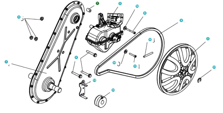 Rondella Distanziale 5803148-01 nel gruppo presso GPLSHOP (5803148-01)