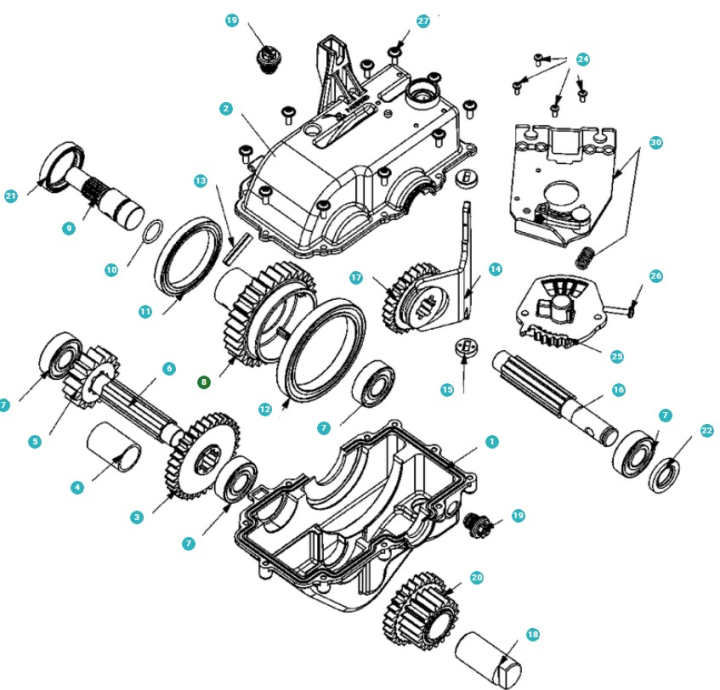Ingranaggio 5803165-01 nel gruppo presso GPLSHOP (5803165-01)