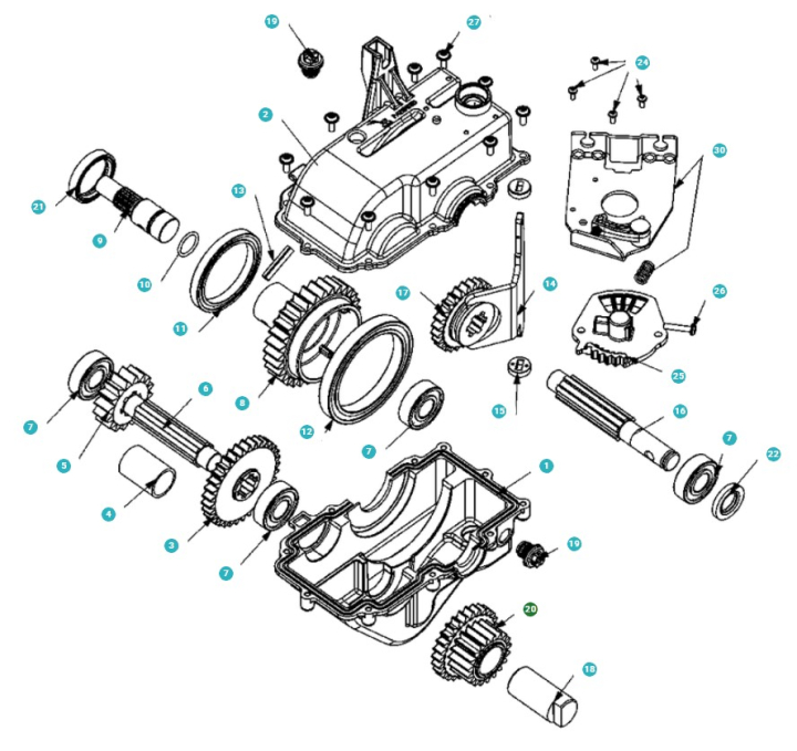 Ingranaggio 5803168-01 nel gruppo presso GPLSHOP (5803168-01)