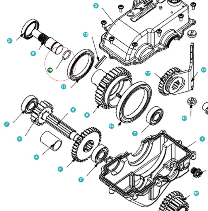 O-Ring 5803198-01 nel gruppo presso GPLSHOP (5803198-01)
