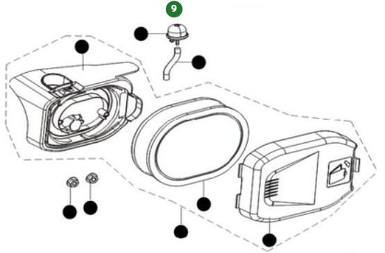 Serbatoio carburante 50 State.2.7L Sk2082 nel gruppo  presso GPLSHOP (5803527-01)