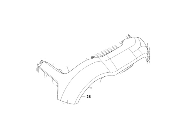 CARTER R160 nel gruppo I Pezzi Di Ricambio Robot Tagliaerba / Pezzi di ricambio Gardena R160 / Gardena R160 - 2015 presso GPLSHOP (5807806-02)