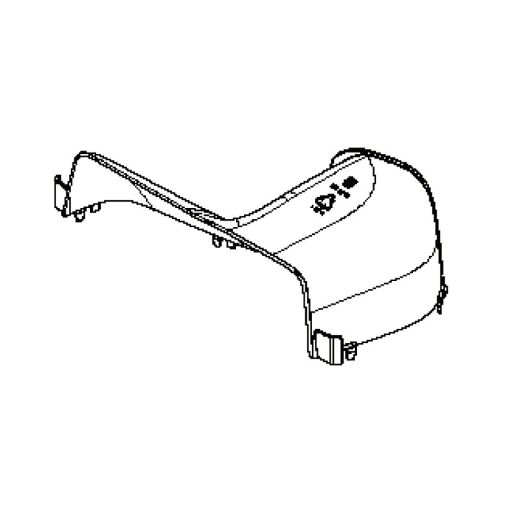 Conduttore d'aria nel gruppo I Pezzi Di Ricambio / Pezzi di ricambio Rider / Pezzi di ricambio Husqvarna Rider 115B presso GPLSHOP (5808218-01)