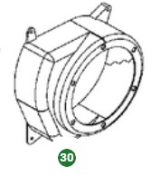 Alloggiamento Del Soffiatore 5809605-01 nel gruppo  presso GPLSHOP (5809605-01)
