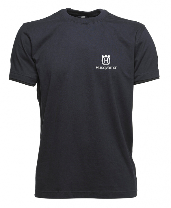 Husqvarna T-Shirt - Small logo S nel gruppo Prodotti per lavori forestali e giardinaggio Husqvarna / Husqvarna Accessori per la protezione personale / Abbigliamento da lavoro / Accesori presso GPLSHOP (5823248-01)