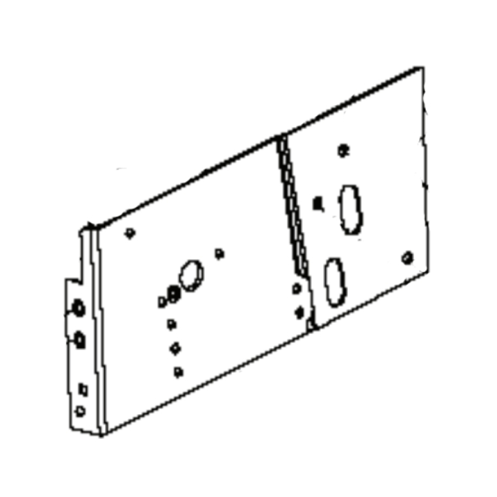 Piastra Del Telaio 5831009-01 nel gruppo I Pezzi Di Ricambio / Ricambi per Trattorini Rasaerba McCulloch / Pezzi di ricambio McCulloch MC1292RB presso GPLSHOP (5831009-01)