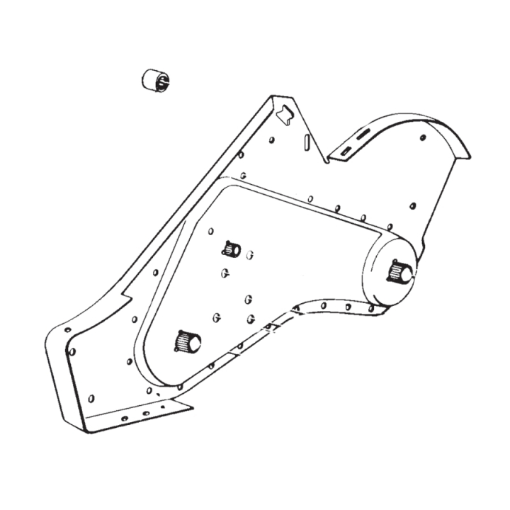 Cambio,Asm,Des./Cuscinetto 5831104-01 nel gruppo I Pezzi Di Ricambio / Ricambi per Motozappe Husqvarna / Pezzi di ricambio Husqvarna CRT 81 presso GPLSHOP (5831104-01)