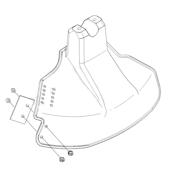 Protezione Trimmer 5844042-01 nel gruppo  presso GPLSHOP (5844042-01)