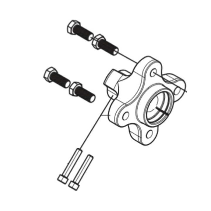 Capogruppo del mozzo nel gruppo I Pezzi Di Ricambio / Pezzi di ricambio Rider / Pezzi di ricambio Husqvarna Rider 422 TS AWD presso GPLSHOP (5850468-01)