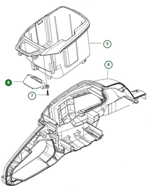 Supporto Tastiera 5856350-01 nel gruppo presso GPLSHOP (5856350-01)