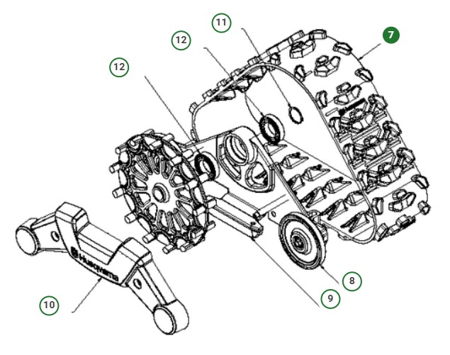 Bruco Di Gomma 5869964-01 nel gruppo  presso GPLSHOP (5869964-01)