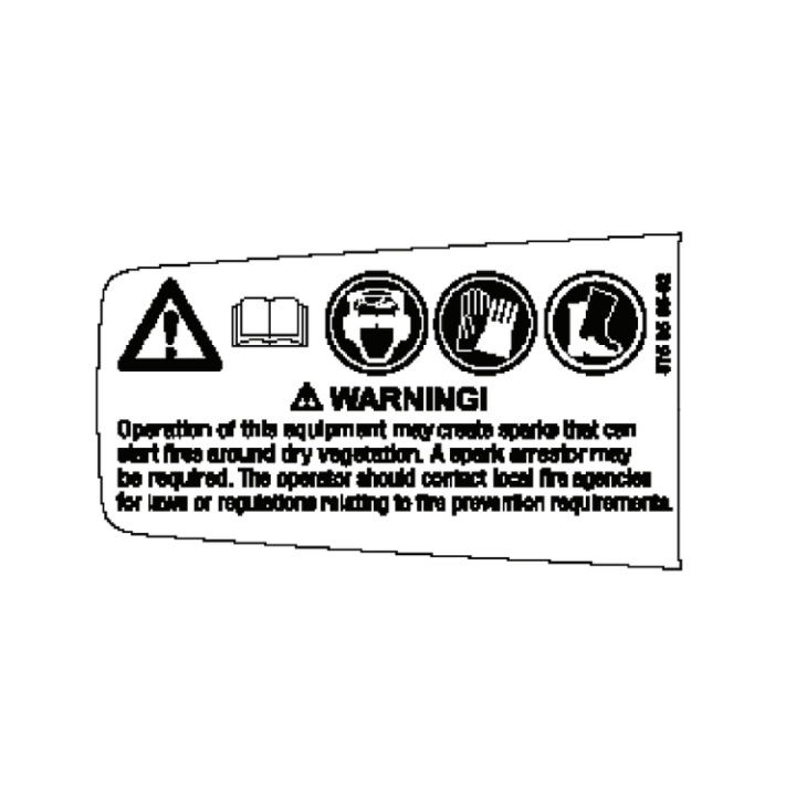 Decal nel gruppo I Pezzi Di Ricambio / Pezzi di ricambio Tagliasiepi / Pezzi di ricambio Husqvarna 322HD60 presso GPLSHOP (5871300-02)