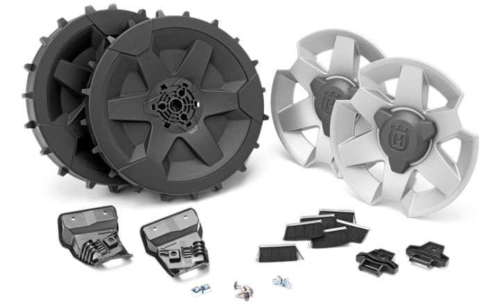 Kit di ruote posteriori Automower 310,315,315X nel gruppo Accessori rasaerba Robotizzati / Installazione / Kit per terreni irregolari presso GPLSHOP (5872353-01)