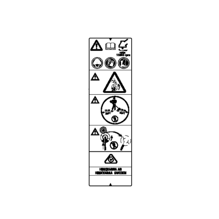 Avvertenza sulla decalcomania 5873626-01 nel gruppo  presso GPLSHOP (5873626-01)