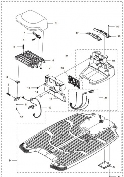 Stazione di ricarica Sileno nel gruppo I Pezzi Di Ricambio Robot Tagliaerba / Pezzi di ricambio Gardena R100Li/R100LiC/R130Li/R130LiC/R160Li / Gardena R100Li/R100LiC/R130Li/R130LiC/R160Li - 2016 presso GPLSHOP (5878329-01)