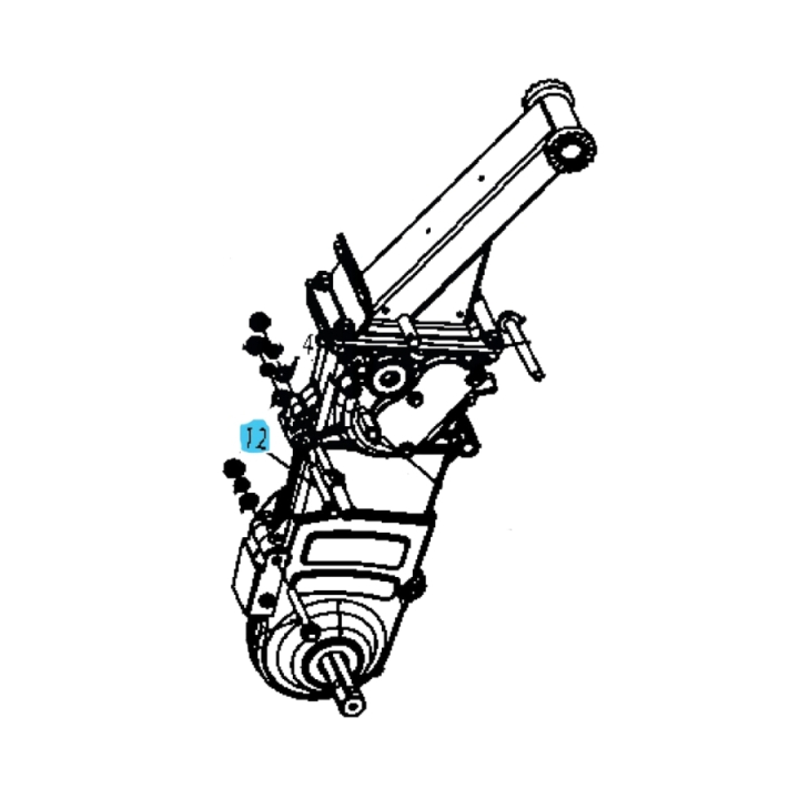 Vite 5879372-01 nel gruppo I Pezzi Di Ricambio / Ricambi per Motozappe Husqvarna / Pezzi di ricambio Husqvarna TF230 presso GPLSHOP (5879372-01)