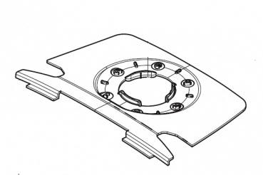 PIASTRA Sileno nel gruppo I Pezzi Di Ricambio Robot Tagliaerba / Pezzi di ricambio Gardena R100Li/R100LiC/R130Li/R130LiC/R160Li / Gardena R100Li/R100LiC/R130Li/R130LiC/R160Li - 2018 presso GPLSHOP (5879870-01)