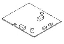 CIRCUITO STAMPATO PCBA nel gruppo I Pezzi Di Ricambio Robot Tagliaerba / Pezzi di ricambio Gardena Sileno Life / Gardena Sileno Life - 2023 presso GPLSHOP (5881362-03)