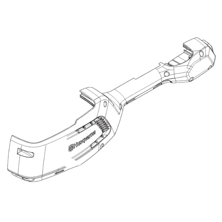 Copertura a destra nel gruppo I Pezzi Di Ricambio / Pezzi di ricambio Decespugliatori / Pezzi di ricambio Husqvarna 136LiL presso GPLSHOP (5881460-01)