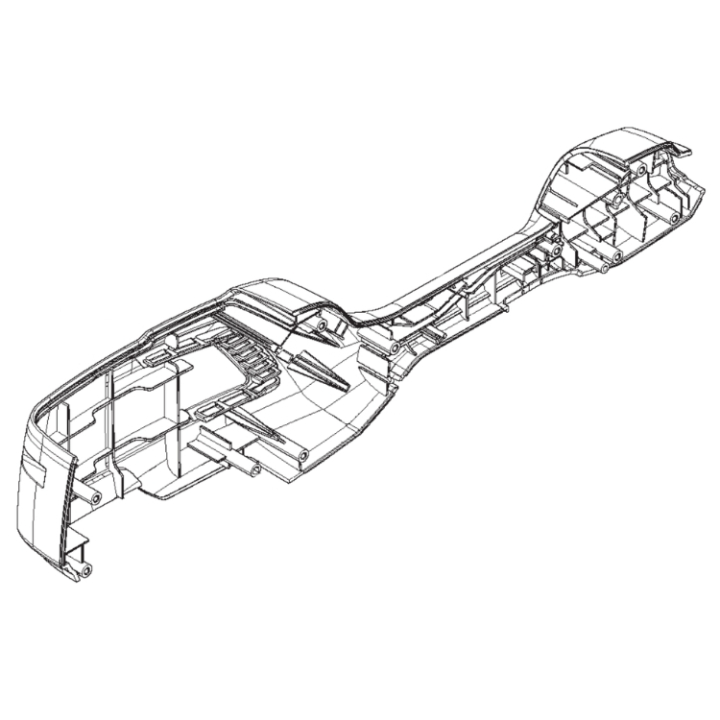 Copertura sinistra nel gruppo I Pezzi Di Ricambio / Pezzi di ricambio Decespugliatori / Pezzi di ricambio Husqvarna 136LiL presso GPLSHOP (5881461-01)