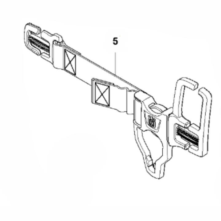 Cinghia Toracica, Imbracatura 5882365-01 nel gruppo  presso GPLSHOP (5882365-01)