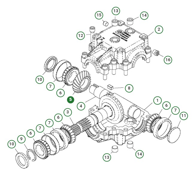 Ingranaggio 5884223-01 nel gruppo presso GPLSHOP (5884223-01)