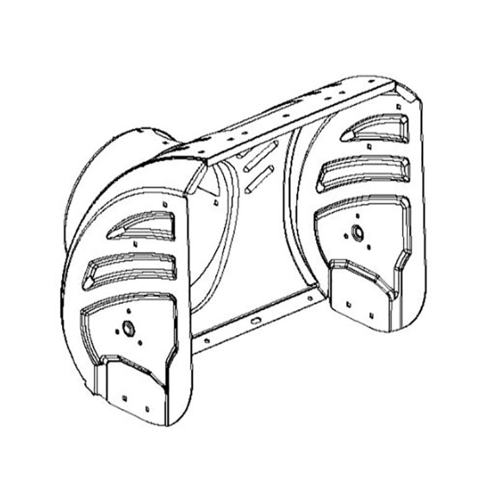 Kit di montaggio alloggiamento 586184202 Au nel gruppo  presso GPLSHOP (5886102-39)