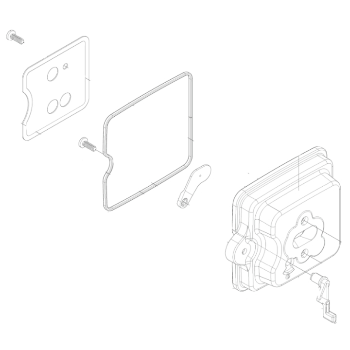 Schermo dell'alloggiamento del filtro nel gruppo I Pezzi Di Ricambio / Pezzi di ricambio Tagliasiepi / Pezzi di ricambio Husqvarna 226HD60S presso GPLSHOP (5886285-01)