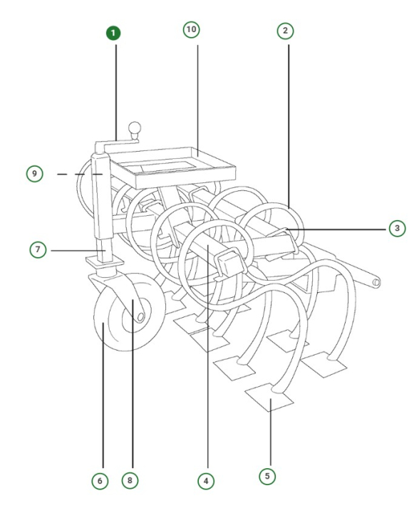 Manovella 5886839-01 nel gruppo presso GPLSHOP (5886839-01)