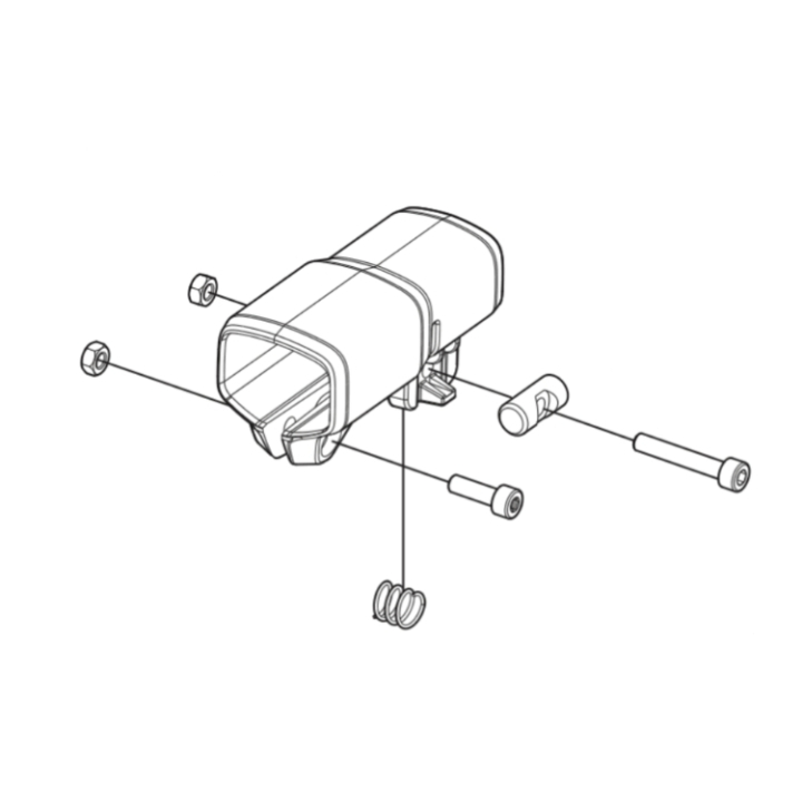 Maniglia anteriore della frizione nel gruppo I Pezzi Di Ricambio / Pezzi di ricambio Decespugliatori / Pezzi di ricambio Husqvarna 215iL presso GPLSHOP (5887551-01)
