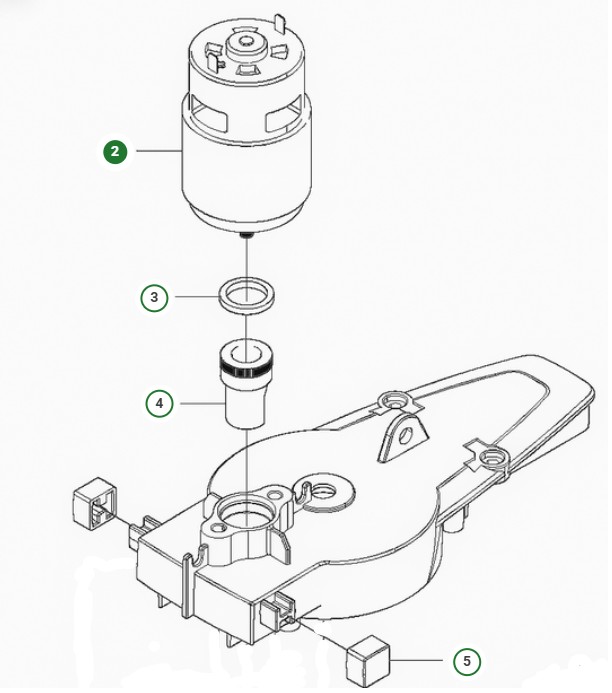 Motore Compl 5887603-01 nel gruppo presso GPLSHOP (5887603-01)