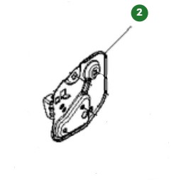 Supporto manubrio 2Pos Adj, Dx nel gruppo I Pezzi Di Ricambio / Ricambi per Rasaerba McCulloch / Pezzi di ricambio McCulloch M53-150AP 4x4 presso GPLSHOP (5891978-03)