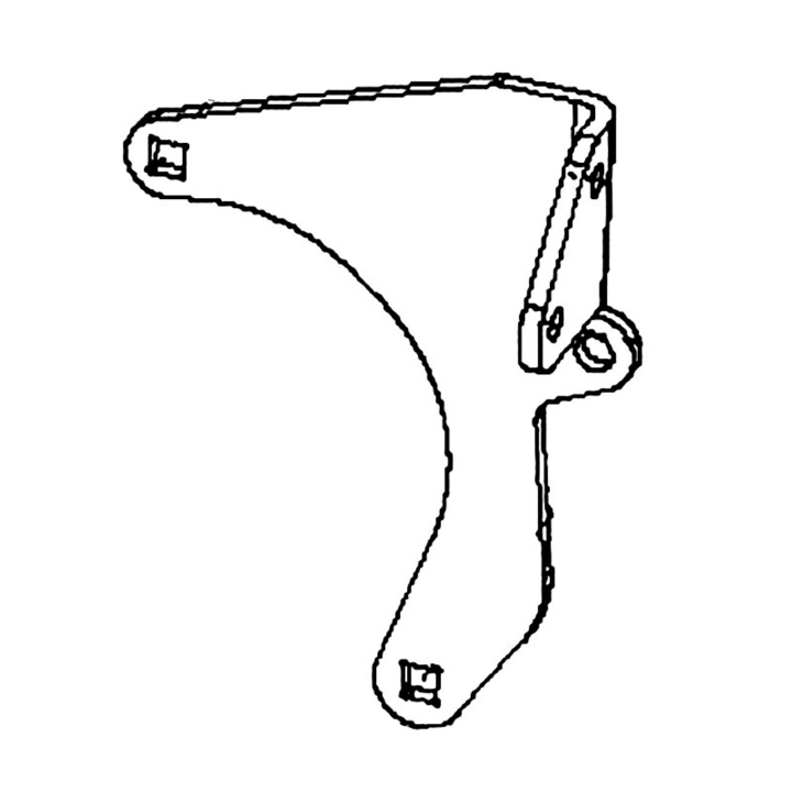 Supporto trasmissione zincato 5892888-02 nel gruppo  presso GPLSHOP (5892888-02)