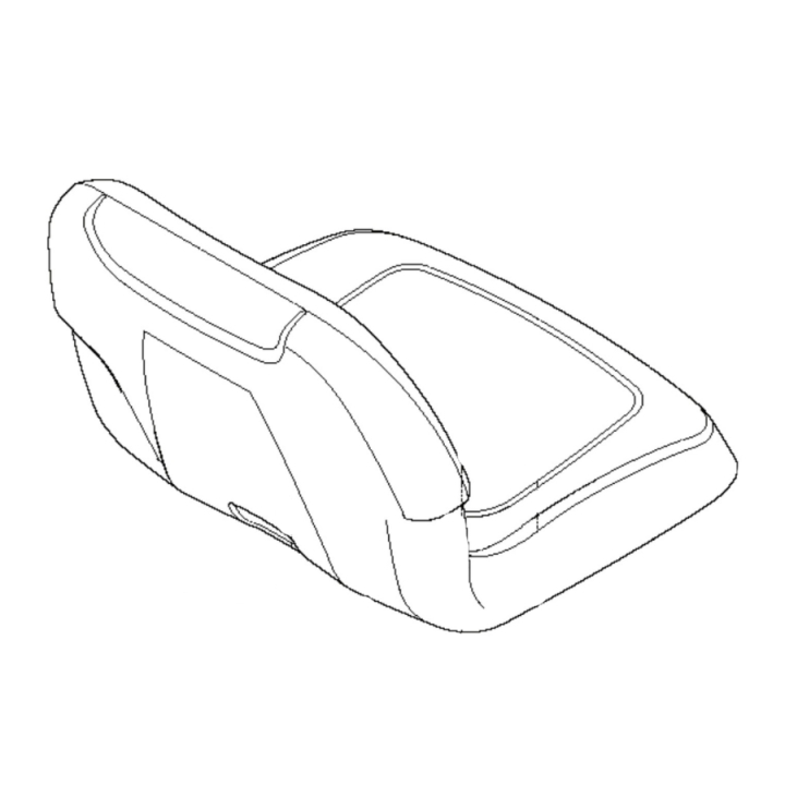 Jonsered, parte bassa della schiena nel gruppo I Pezzi Di Ricambio / Pezzi di ricambio Jonsered Rider / Pezzi di ricambio Jonsered FR 2216 MA 4x4 presso GPLSHOP (5893459-01)