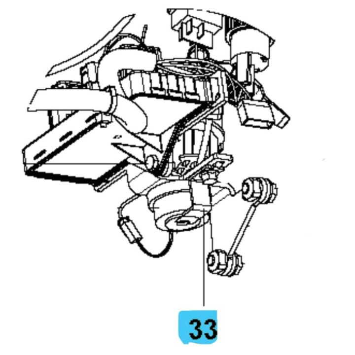 Allegato nel gruppo I Pezzi Di Ricambio / Pezzi di ricambio Rider / Pezzi di ricambio Husqvarna Rider 420 TSX AWD presso GPLSHOP (5894117-01)