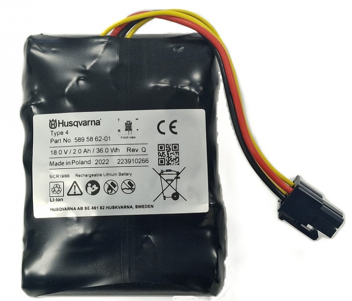 Batteria Automower Li-ion 310/315/315X nel gruppo I Pezzi Di Ricambio Robotizzati / Batterie per Husqvarna Automower® / Batterie 310, 315 e 315X presso GPLSHOP (5895862-01)