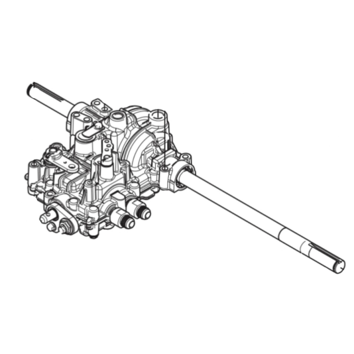 Trasmissione AWD anteriore nel gruppo I Pezzi Di Ricambio / Pezzi di ricambio Rider / Pezzi di ricambio Husqvarna Rider 420 TSX AWD presso GPLSHOP (5897519-01)