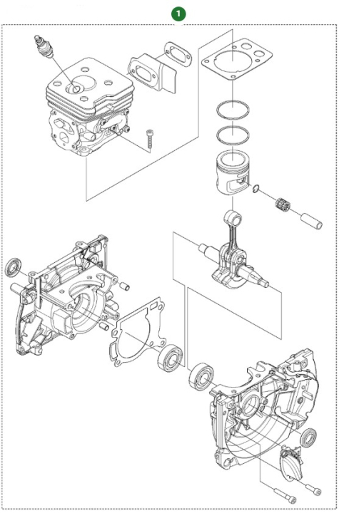 Blocco Corto R15Iiat 5900928-01 nel gruppo presso GPLSHOP (5900928-01)