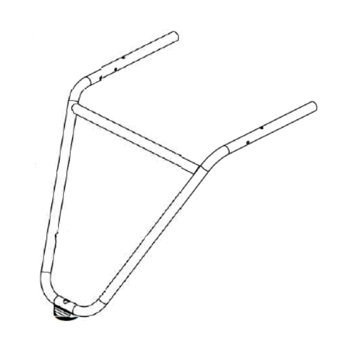 Staffa Maniglia 5903620-01 nel gruppo I Pezzi Di Ricambio / Ricambi per Motozappe Husqvarna / Pezzi di ricambio Husqvarna TR348 presso GPLSHOP (5903620-01)