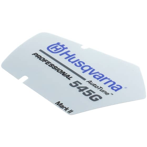 Decal Avviamento 545G 5906134-04 nel gruppo I Pezzi Di Ricambio / Pezzi di ricambio Motoseghe / Pezzi di ricambio Husqvarna 545/Mark II presso GPLSHOP (5906134-04)