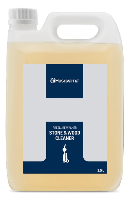 Detergente per Pietra e Legno 2,5 L nel gruppo Prodotti per lavori forestali e giardinaggio Husqvarna / Husqvarna Idropulitrici / Accesori Idropulitrici presso GPLSHOP (5906612-01)