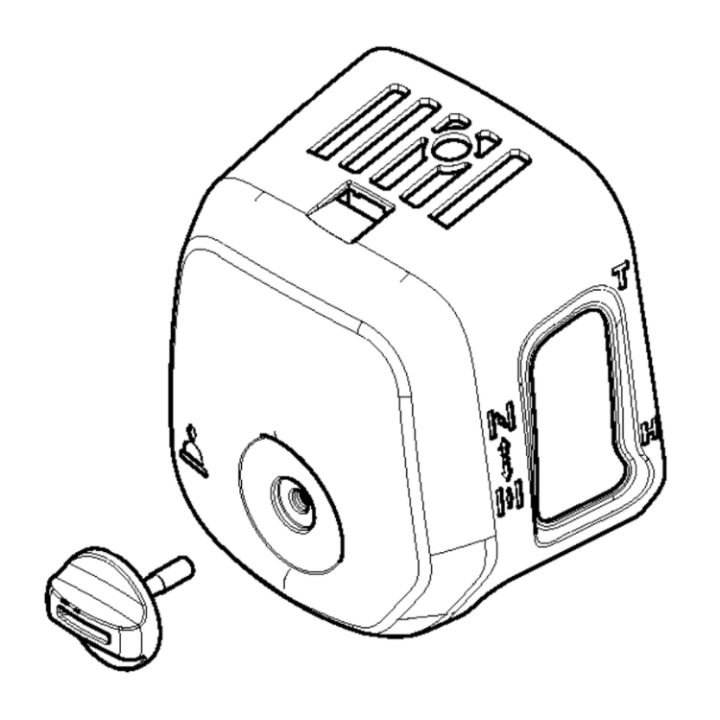 Coperchio Filtro Aria Completo 5909323-01 nel gruppo  presso GPLSHOP (5909323-01)