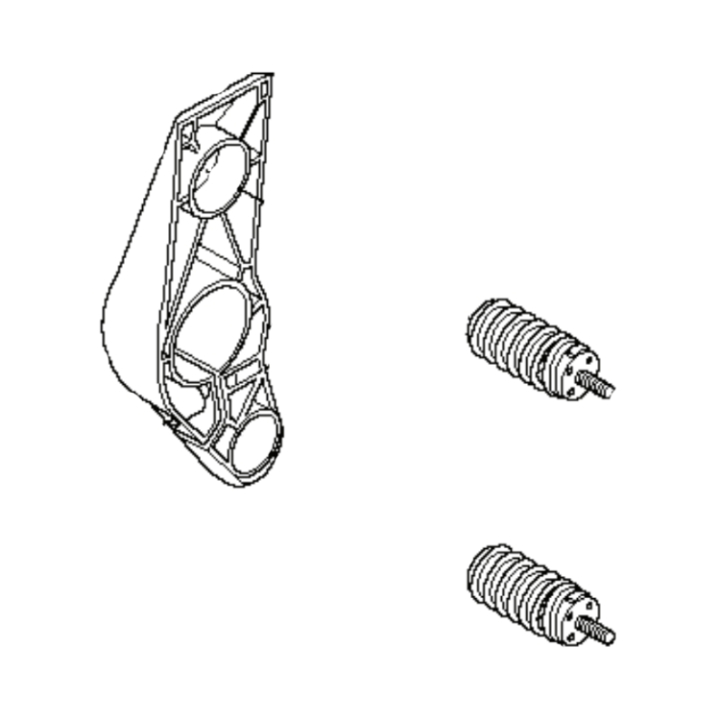 Kit Supporto Antivibrazione 5911860-01 nel gruppo I Pezzi Di Ricambio / Pezzi di ricambio Decespugliatori / Pezzi di ricambio Husqvarna 545RX/T/Autotune presso GPLSHOP (5911860-01)