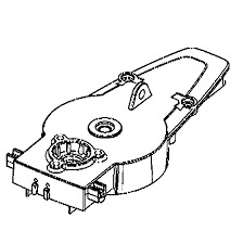 Gruppo scatola ingranaggi nel gruppo I Pezzi Di Ricambio / Pezzi di ricambio Tagliasiepi / Pezzi di ricambio Husqvarna 115iHD45 presso GPLSHOP (5913687-01)
